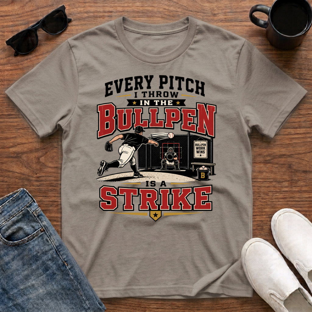 Every Pitch I Throw in the Bullpen is a Strike T-Shirt