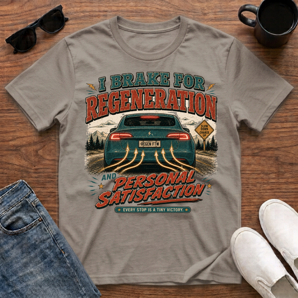 I Brake for Regeneration T-Shirt