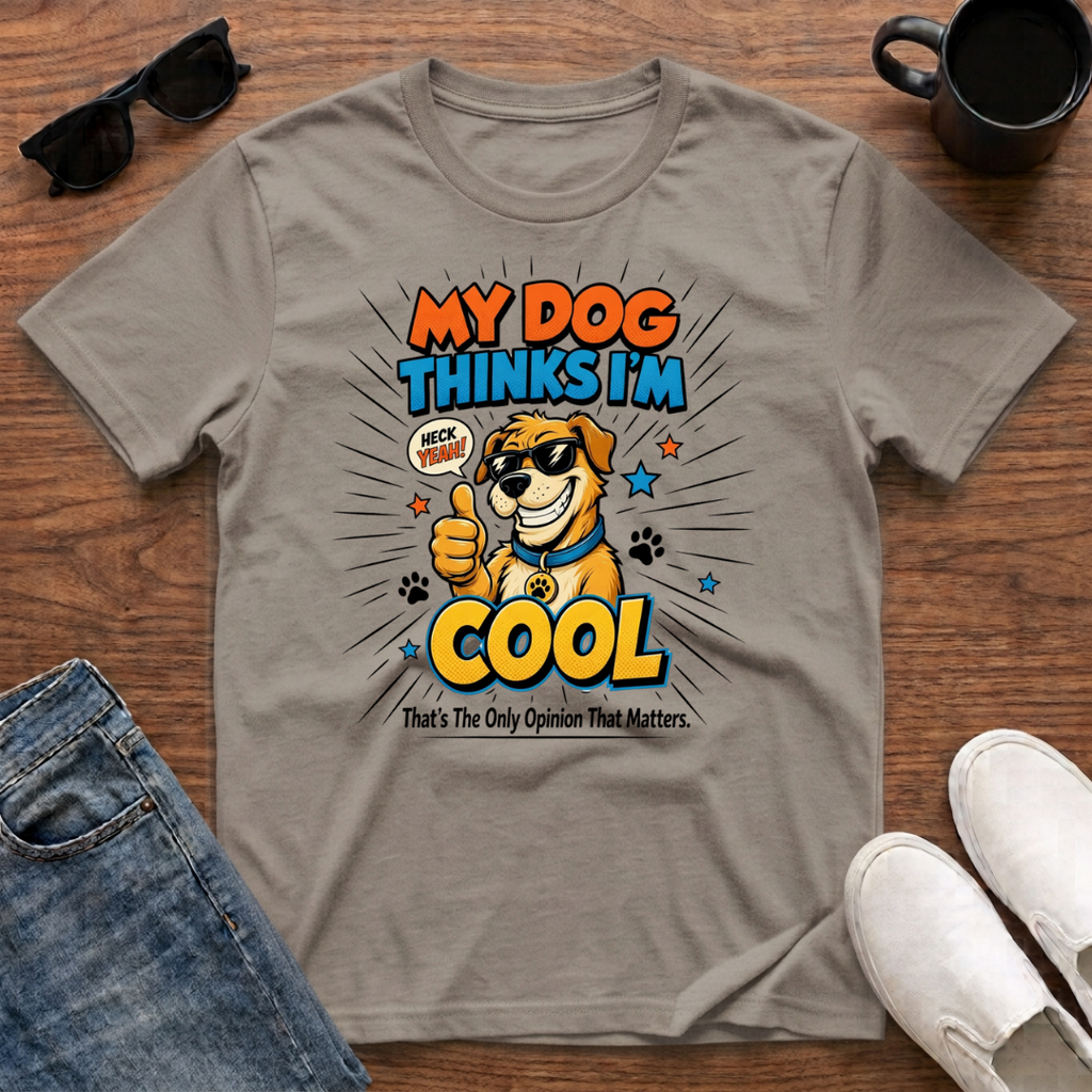My Dog Thinks I'm Cool T-Shirt