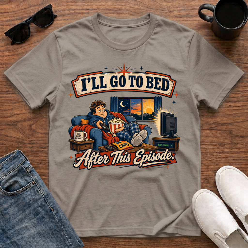 I'll go to Bed After this Episode T-Shirt