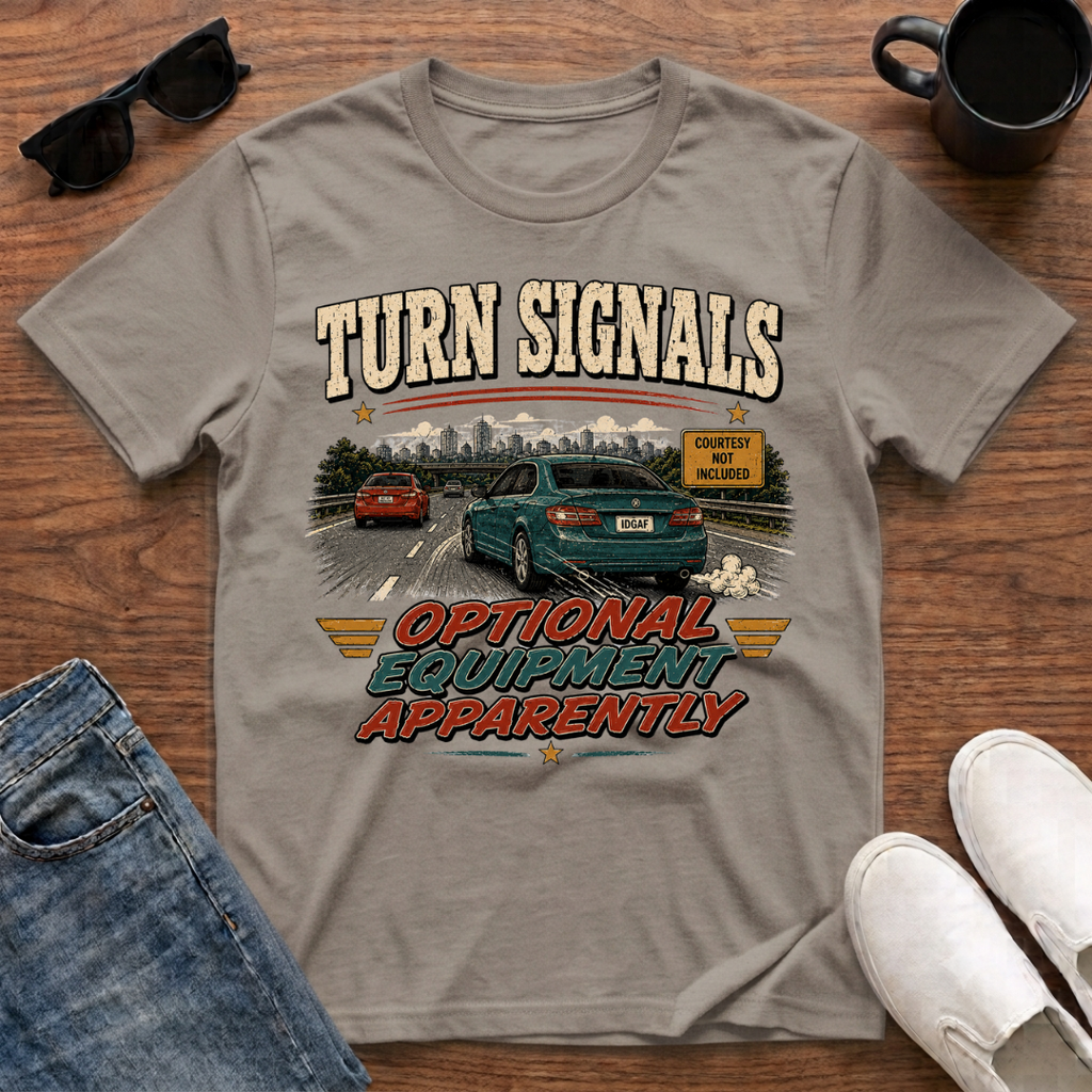 Turn Signals Optional T-Shirt