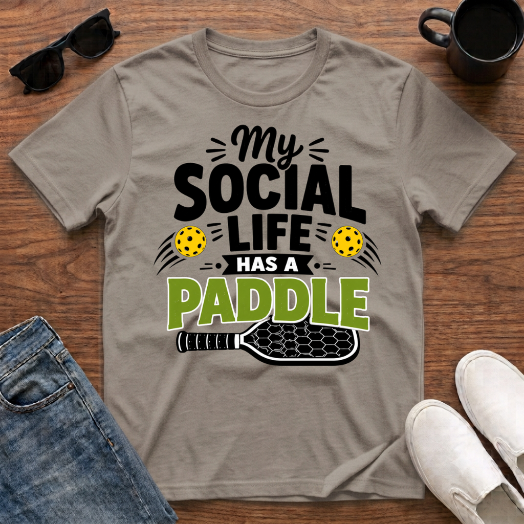My Social Life has a Paddle T-Shirt