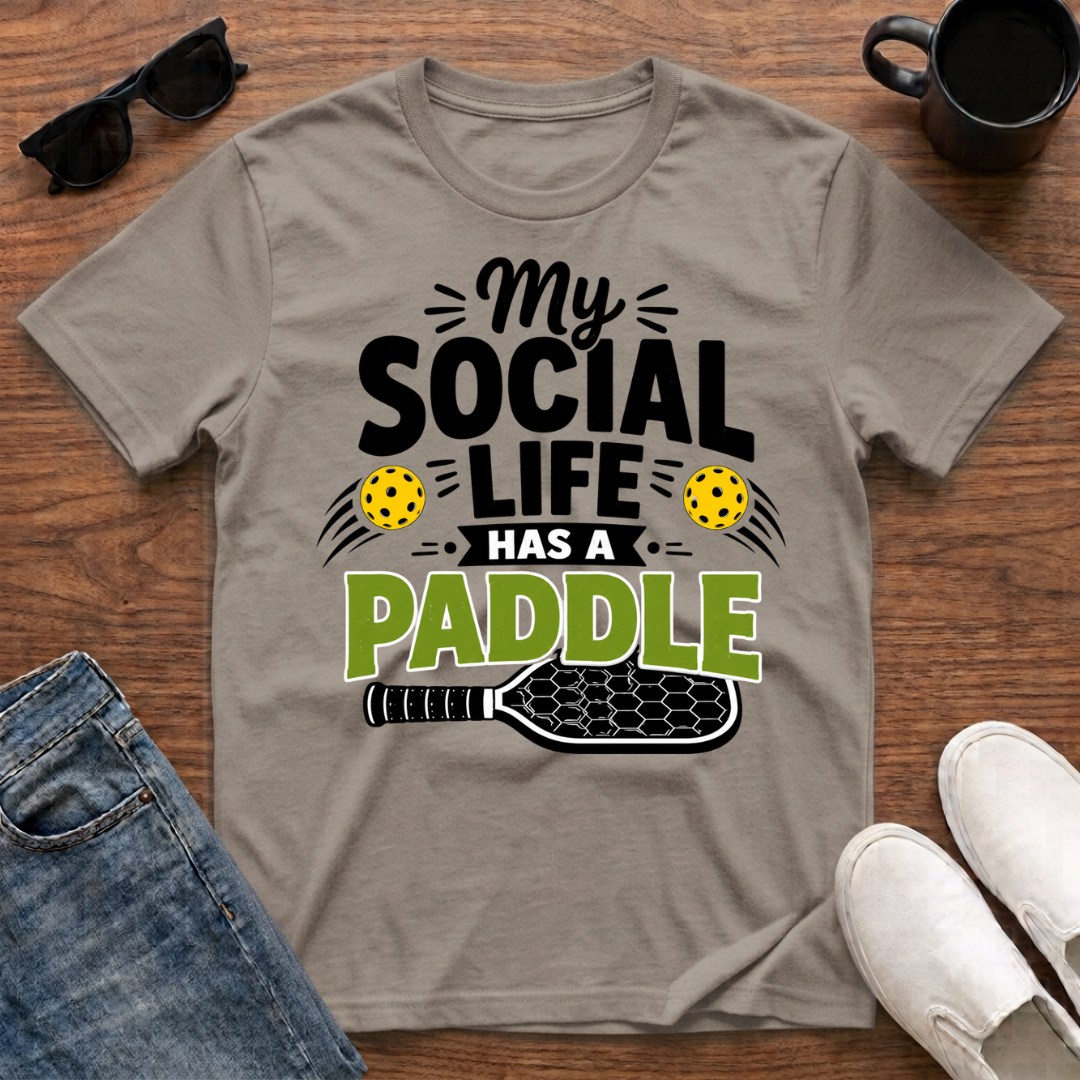 My Social Life has a Paddle T-Shirt