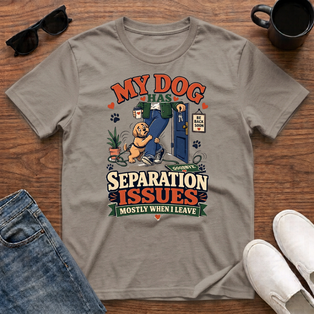 My Dog has Separation Issues T-Shirt
