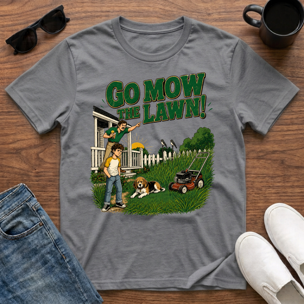 Go Mow the Lawn T-Shirt