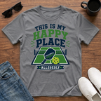 This is my Happy Place Allegedly (Pickleball) T-Shirt