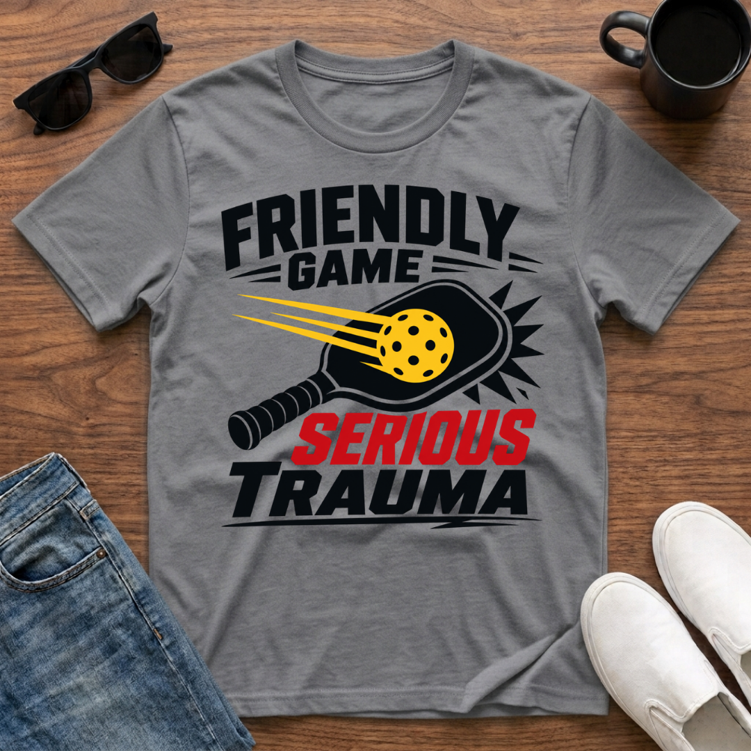Friendly Game Serious Trauma T-Shirt