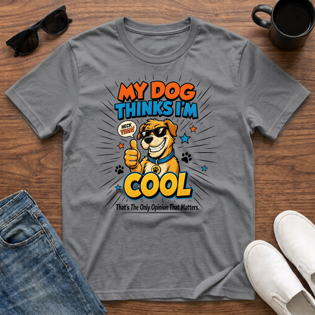 My Dog Thinks I'm Cool T-Shirt
