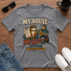 My House My Cat's Rules T-Shirt