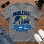 Pickleball the Reason I Own Ice Packs T-Shirt