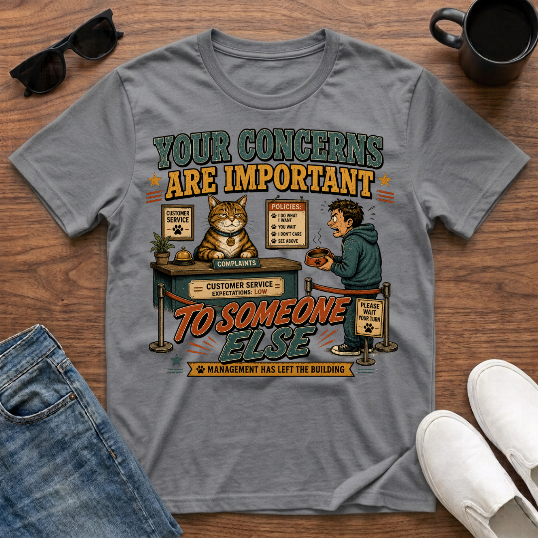 Your Concerns are Important to Someone Else T-Shirt