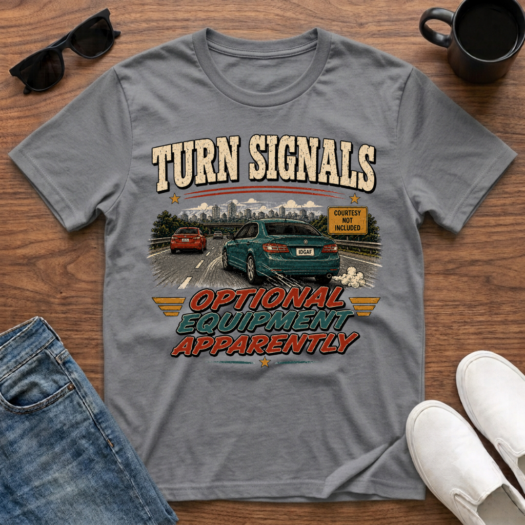 Turn Signals Optional T-Shirt