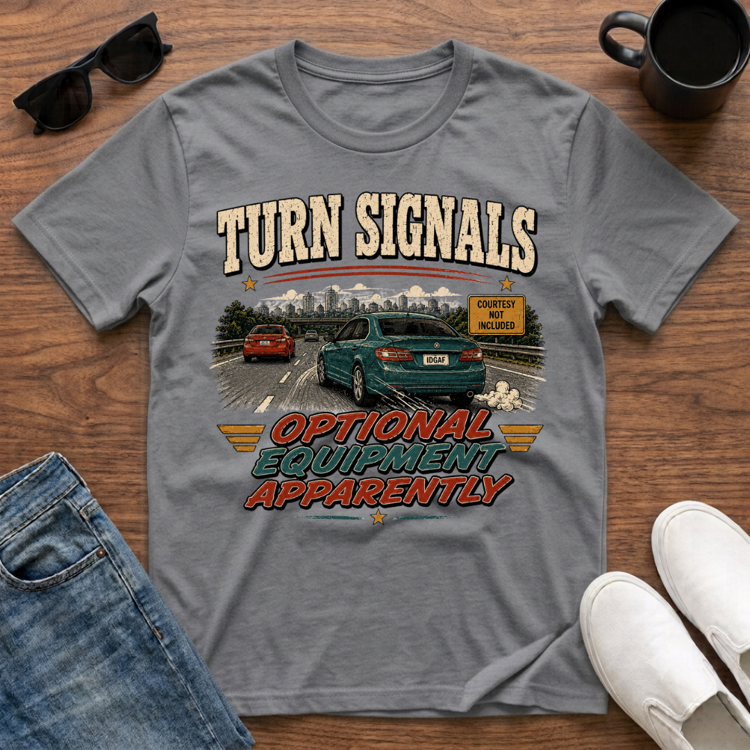 Turn Signals Optional T-Shirt
