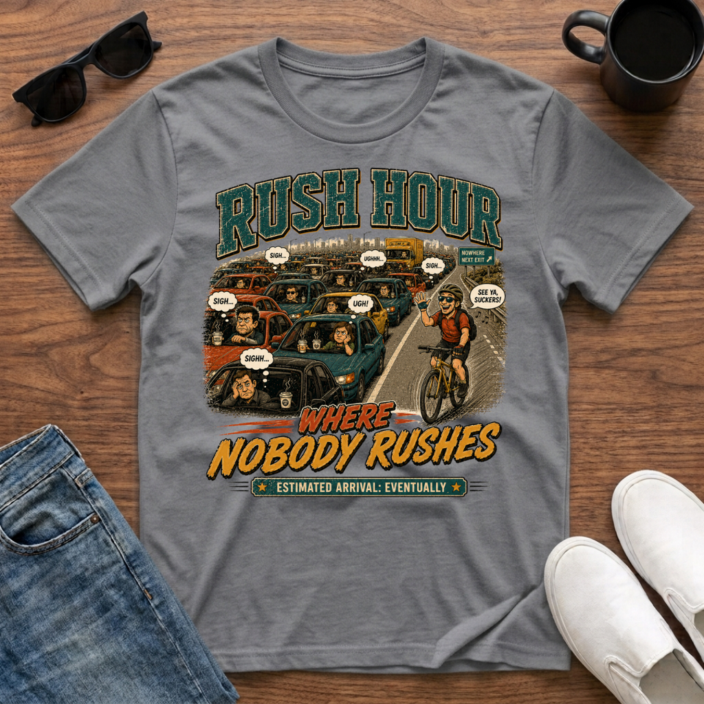 Rush Hour Where Nobody Rushes T-Shirt