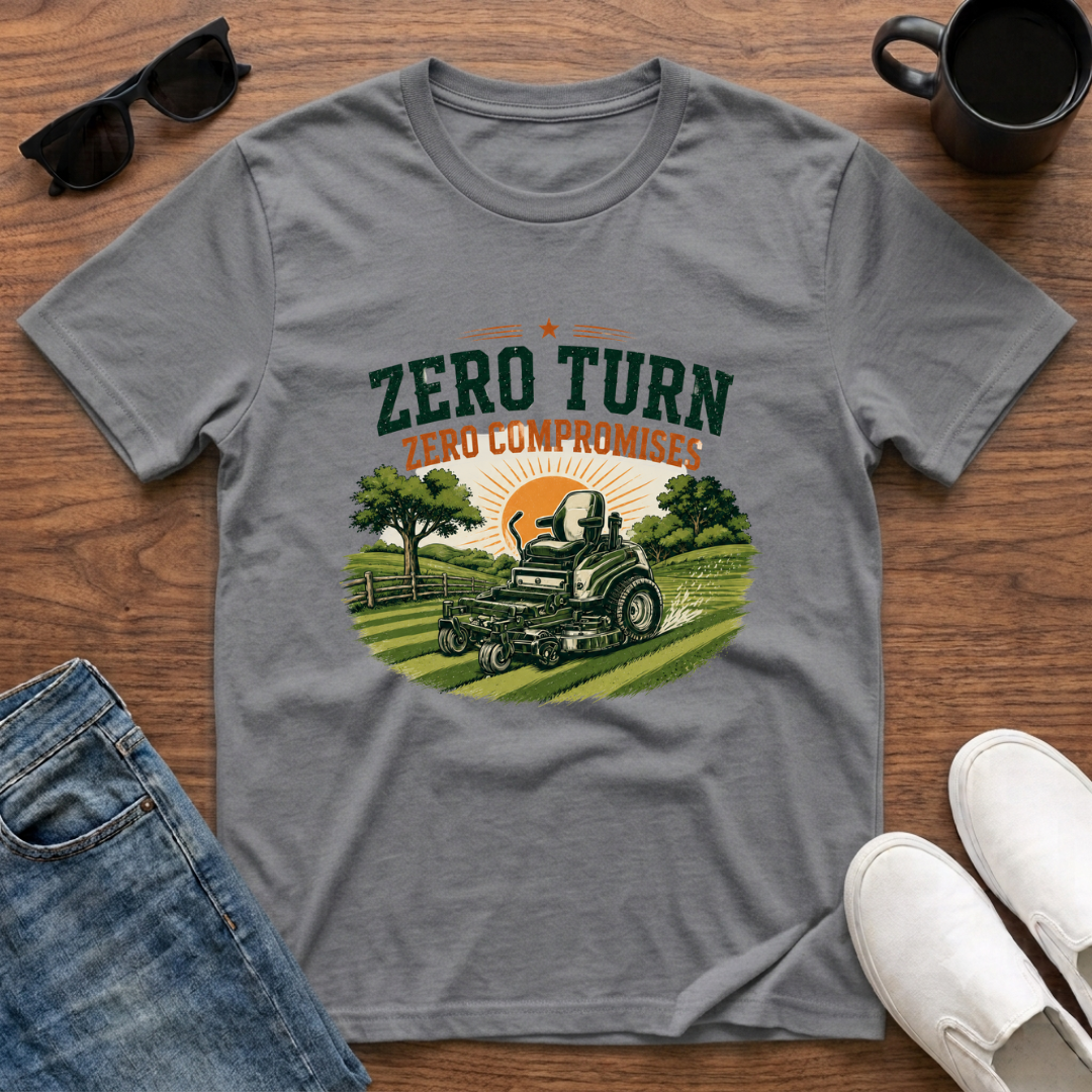 Zero Turn Zero Compromises T-Shirt