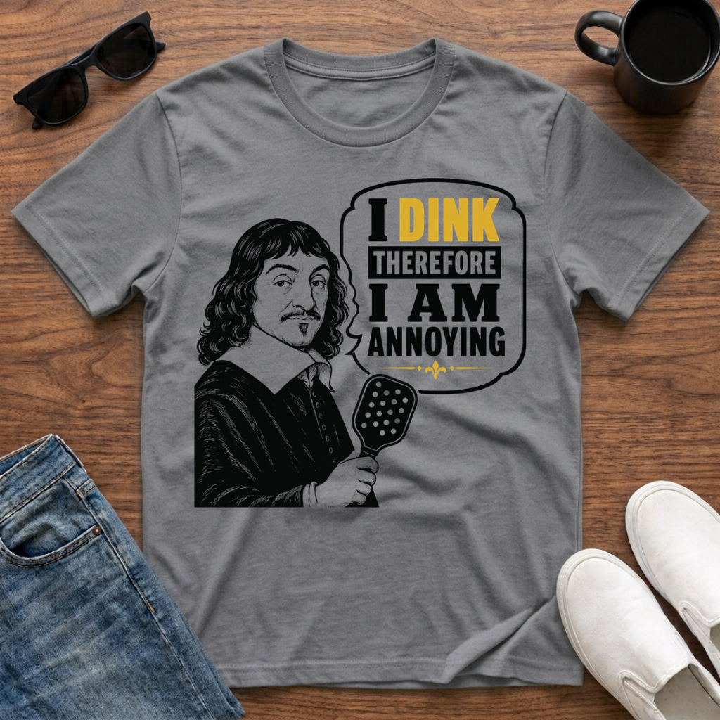 I Dink therefore I am Annoying (Descartes) T-Shirt