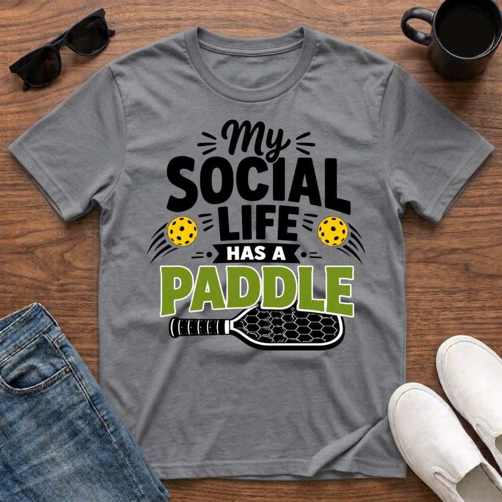 My Social Life has a Paddle T-Shirt