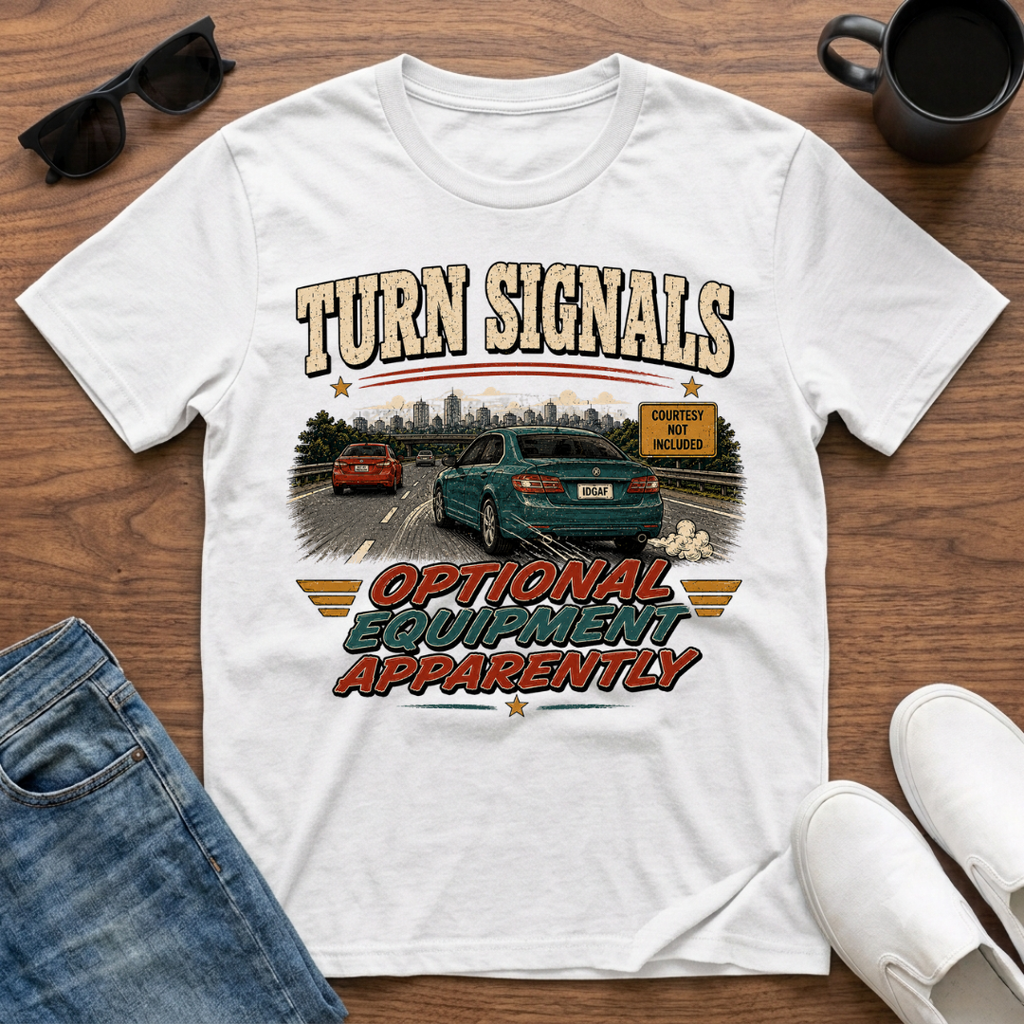 Turn Signals Optional T-Shirt
