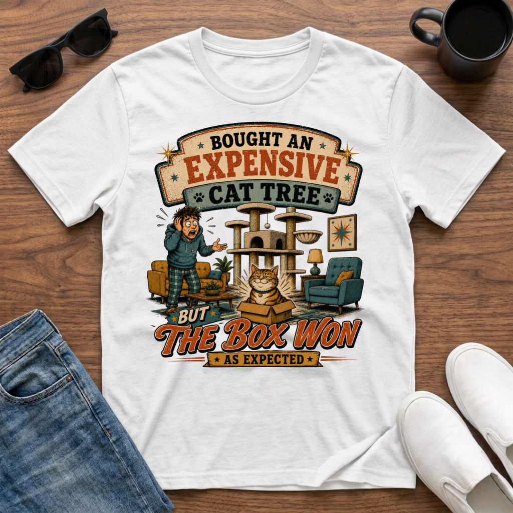Bought an Expensive Cat Tree but the Box Won T-Shirt