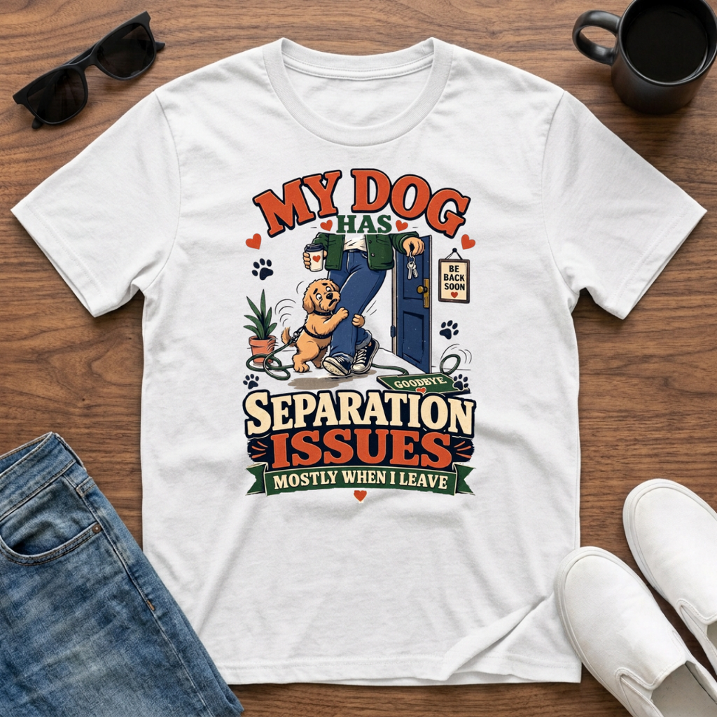 My Dog has Separation Issues T-Shirt