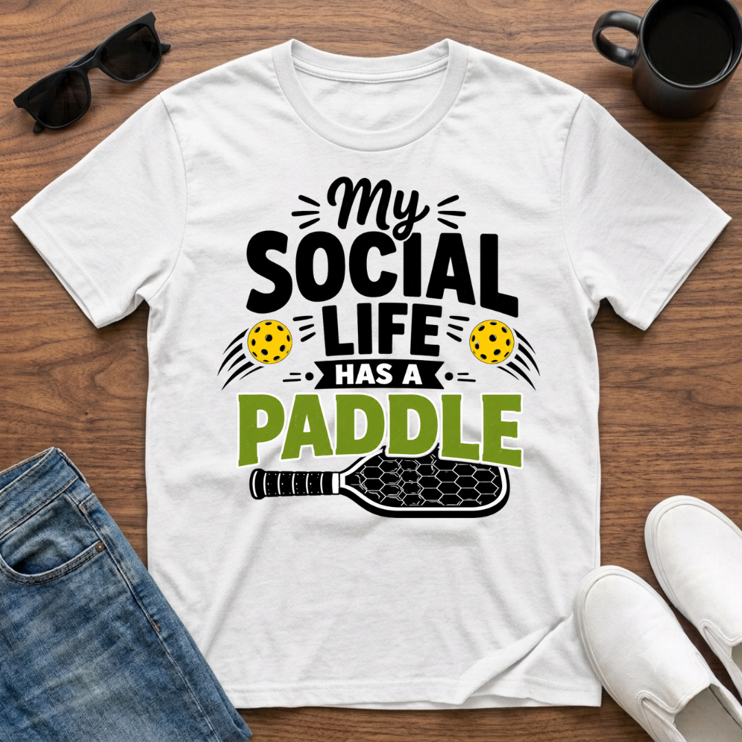 My Social Life has a Paddle T-Shirt