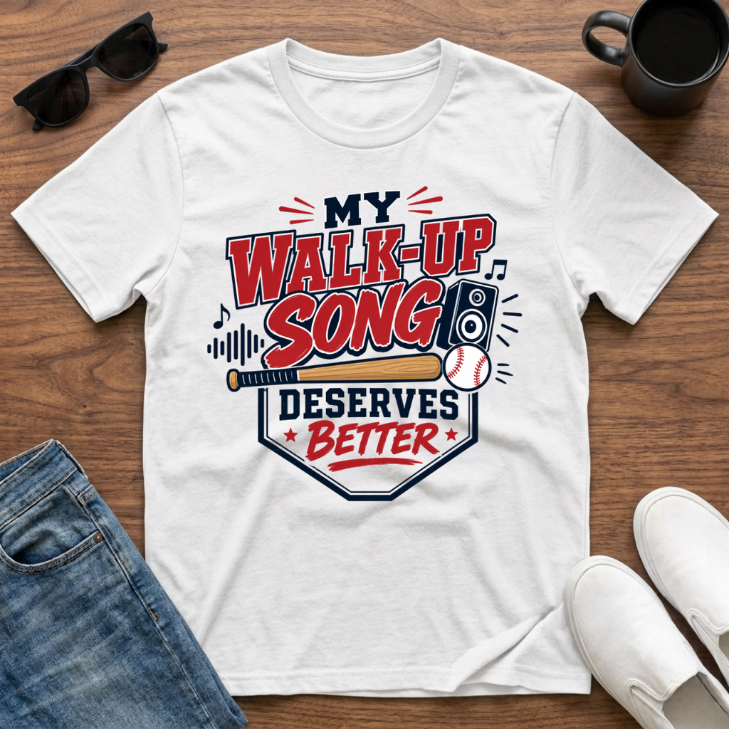 My Walk-Up Song Deserves Better T-Shirt