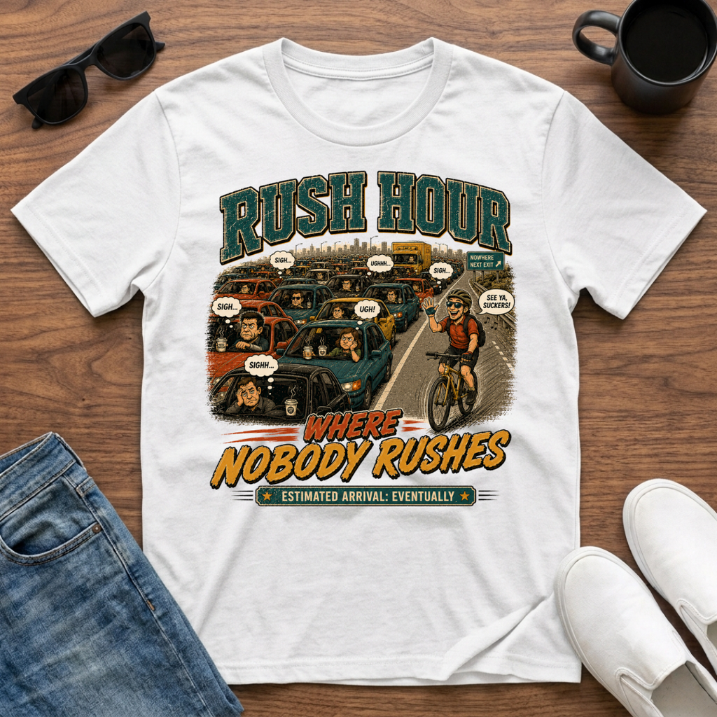 Rush Hour Where Nobody Rushes T-Shirt