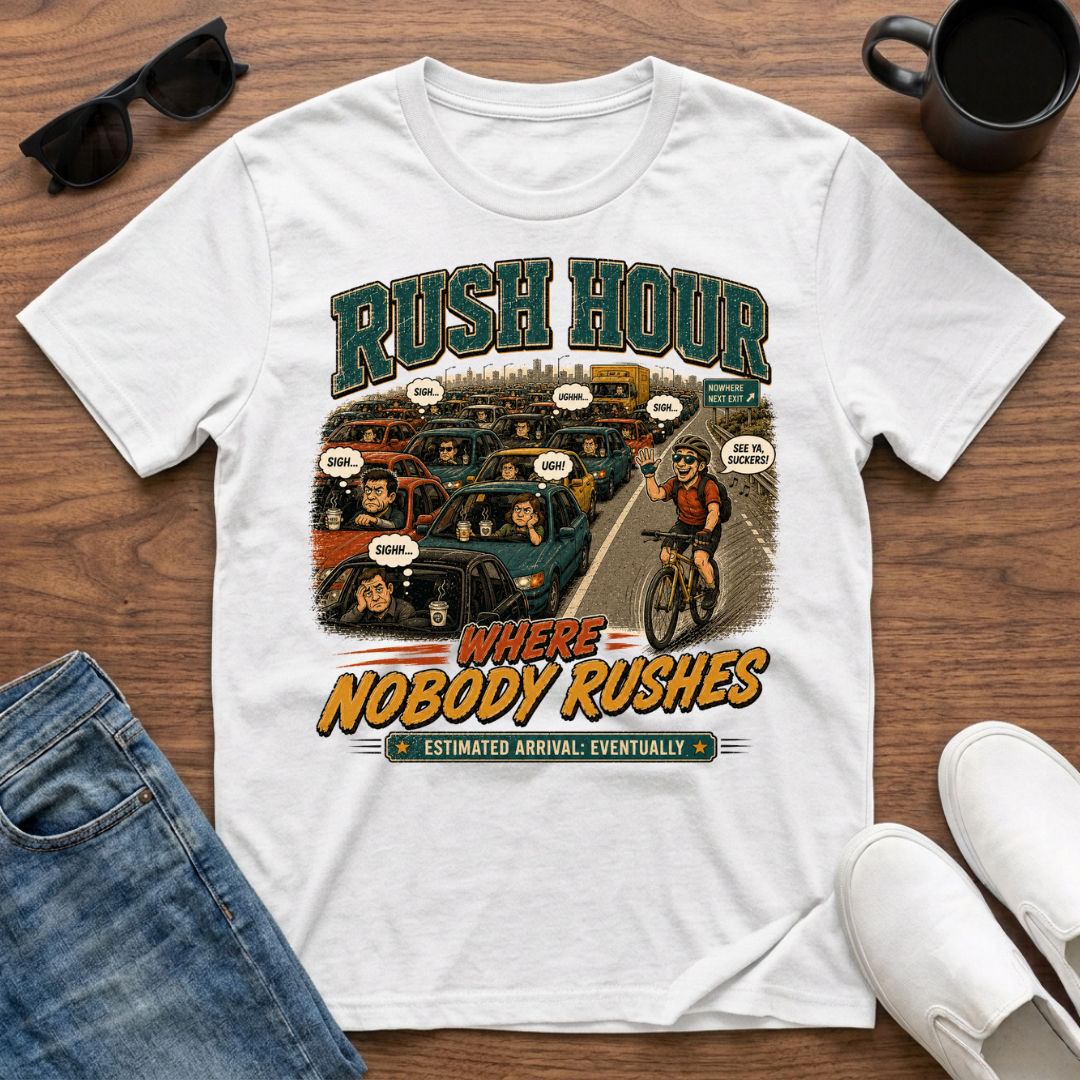 Rush Hour Where Nobody Rushes T-Shirt