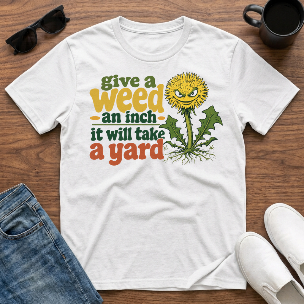 Give a Weed an Inch T-Shirt