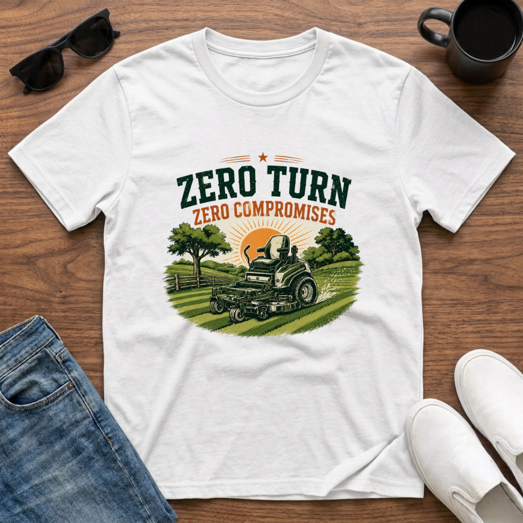 Zero Turn Zero Compromises T-Shirt