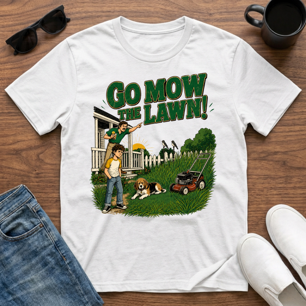 Go Mow the Lawn T-Shirt