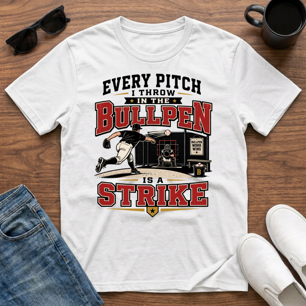 Every Pitch I Throw in the Bullpen is a Strike T-Shirt