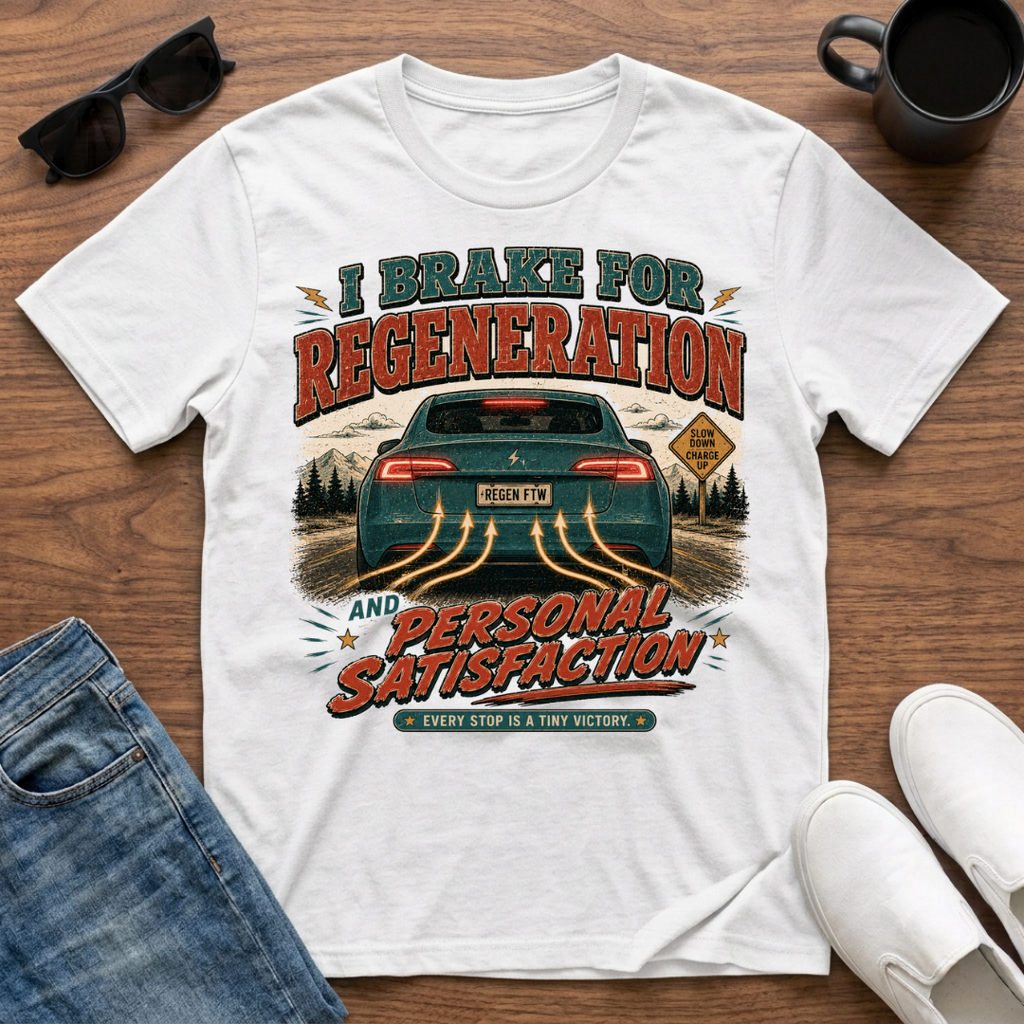I Brake for Regeneration T-Shirt