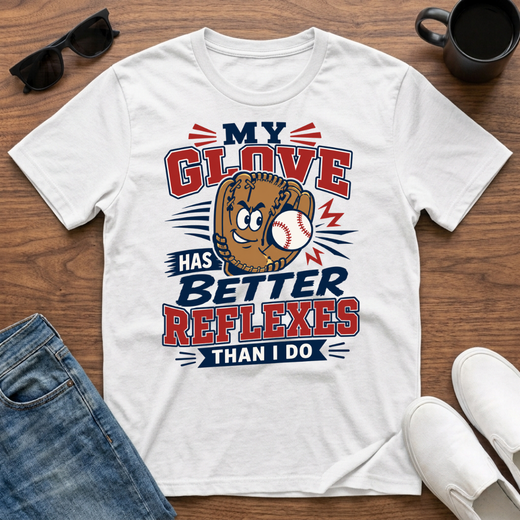 My Glove has Better Reflexes than I Do T-Shirt