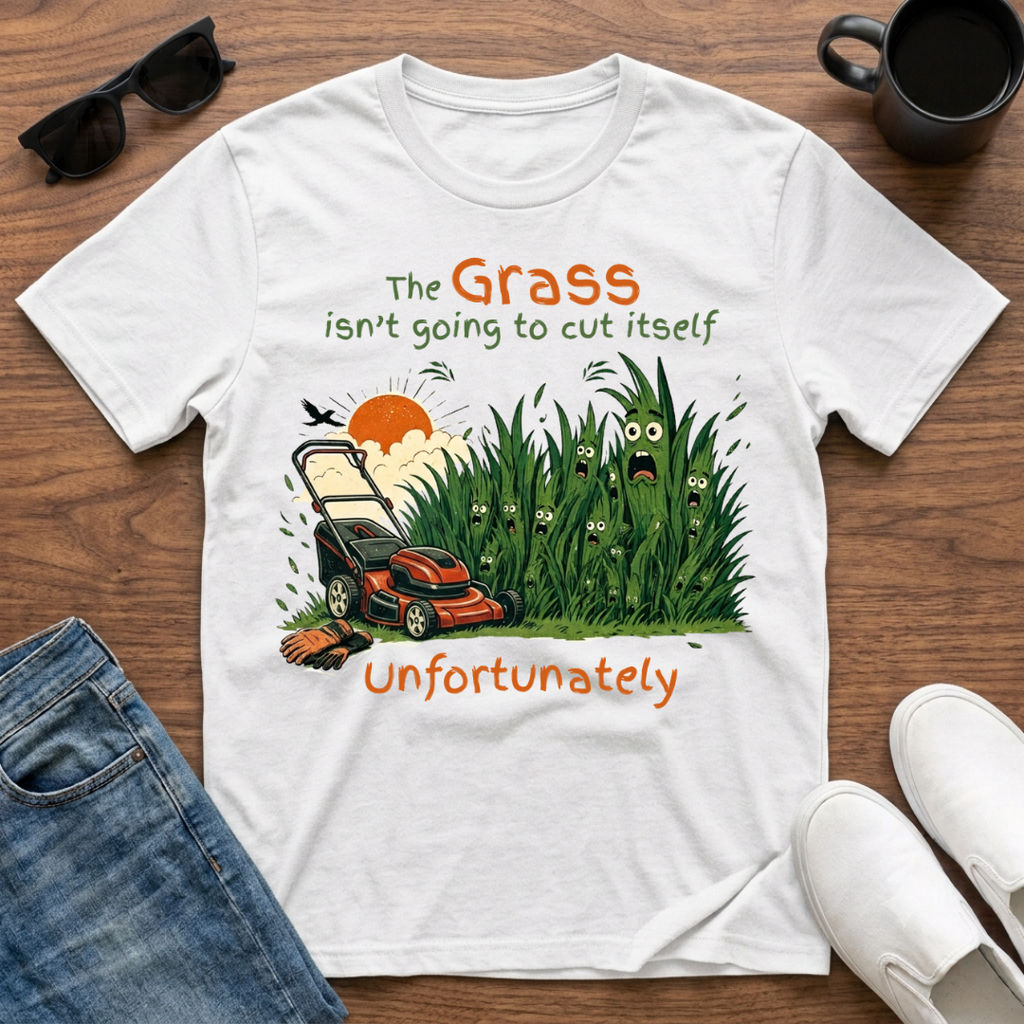 The Grass isn't Going to Cut Itself T-Shirt