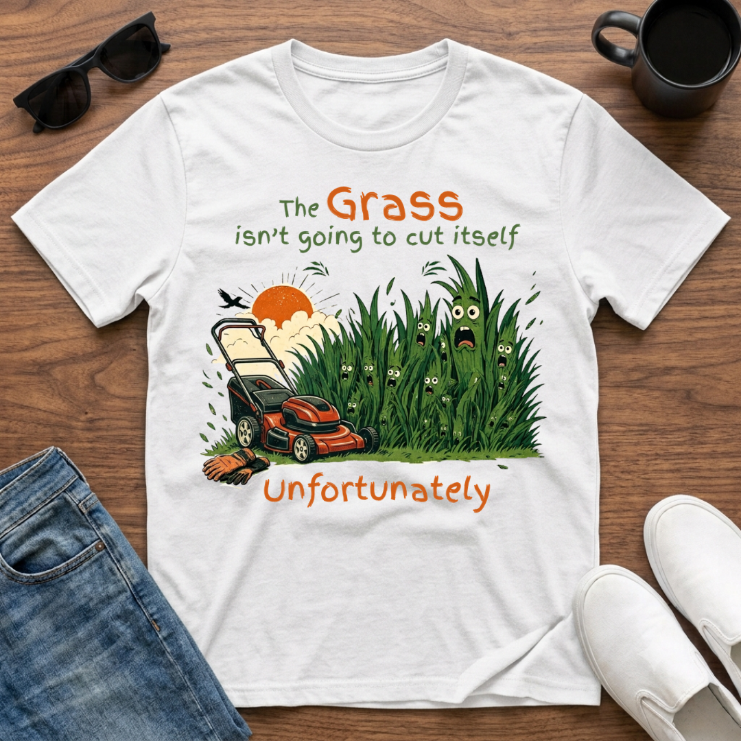 The Grass isn't Going to Cut Itself T-Shirt