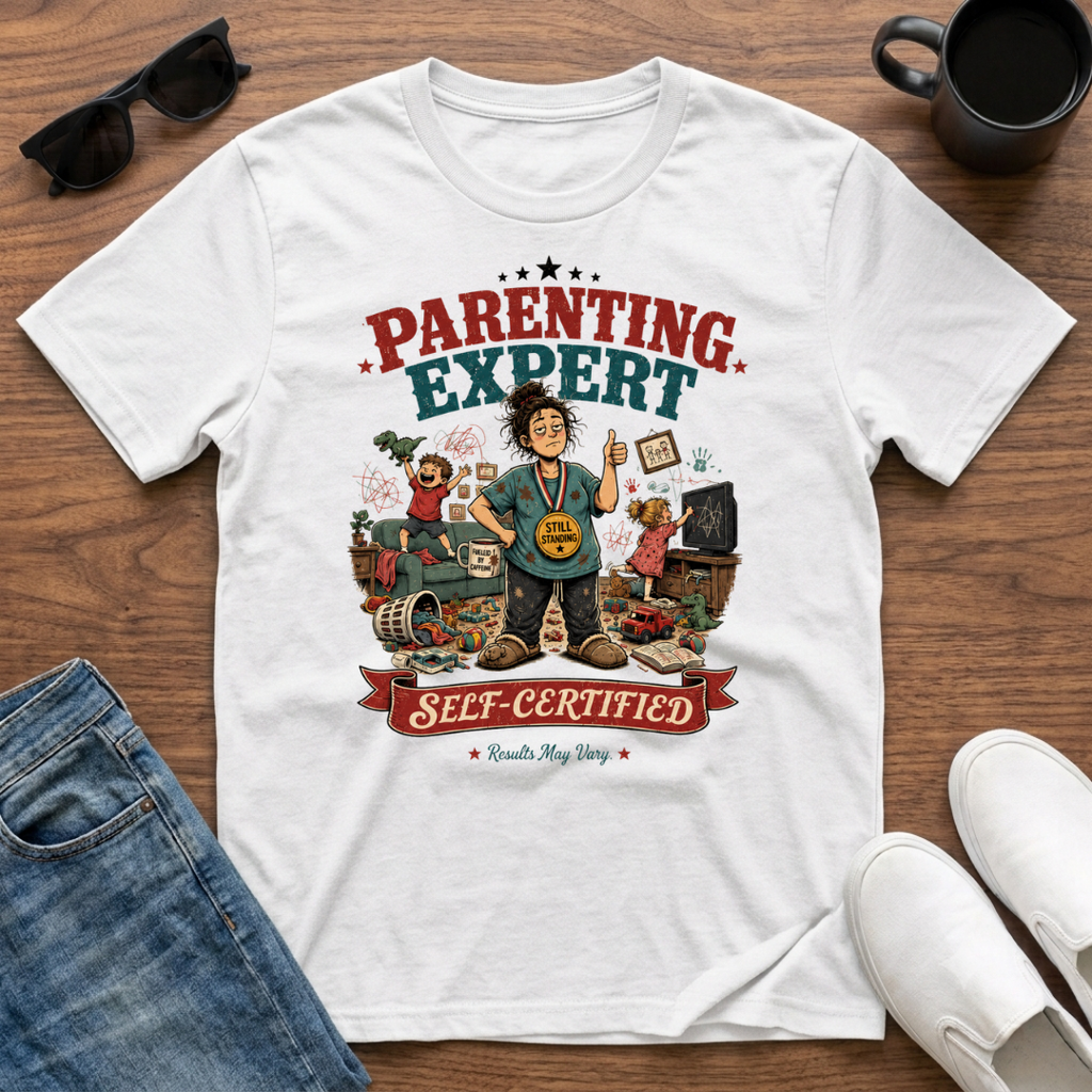 Parenting Expert Self-Certified T-Shirt
