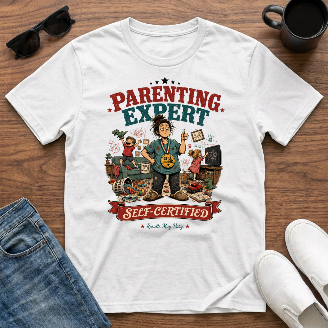 Parenting Expert Self-Certified T-Shirt