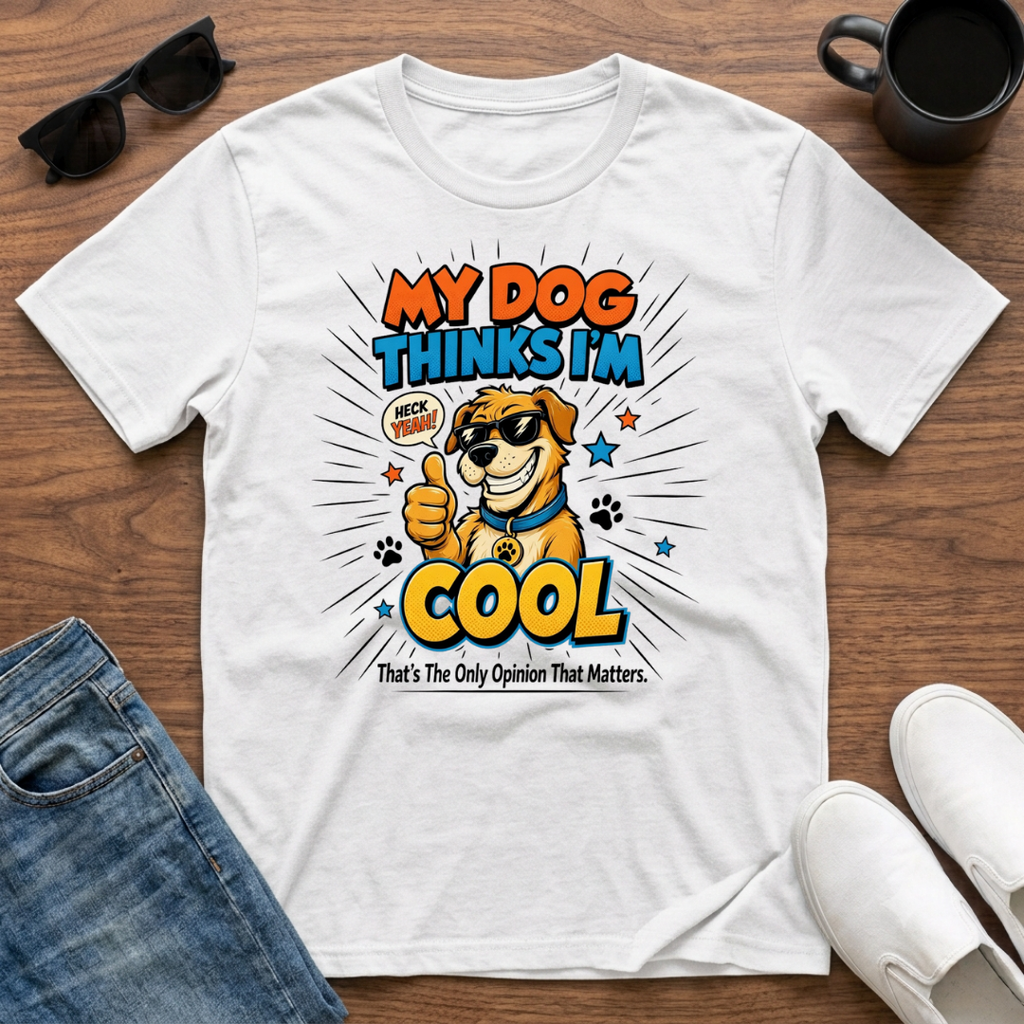 My Dog Thinks I'm Cool T-Shirt