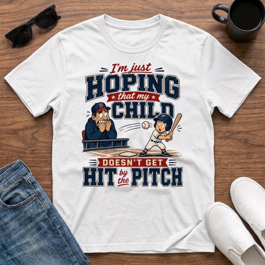 I'm just Hoping that my Child doesn't get Hit by the Pitch T-Shirt