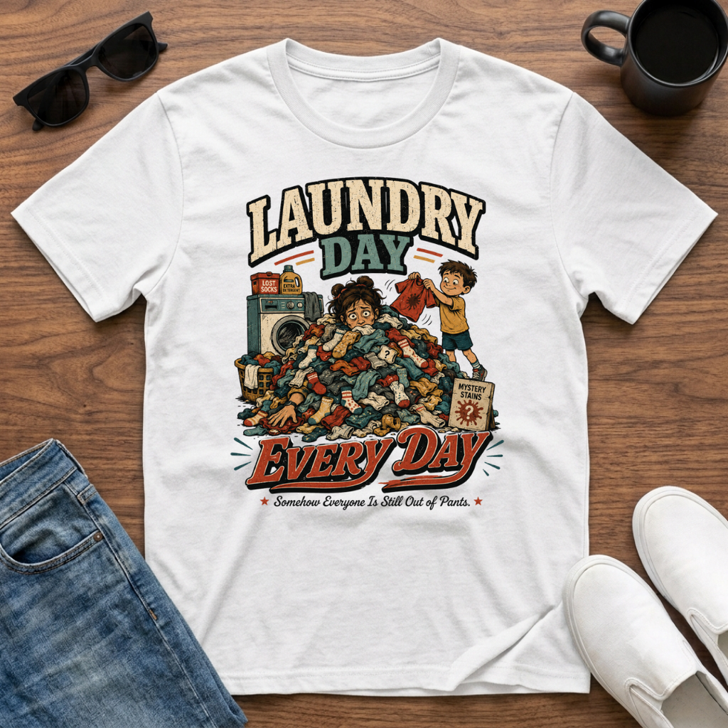 Laundry Day Every Day T-Shirt